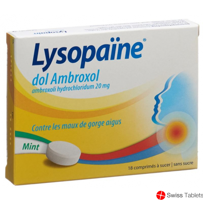 Lysopain Dol Ambroxol Mint 18 Stück buy online