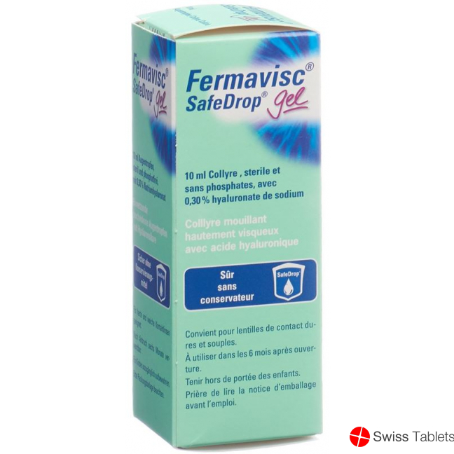 Fermavisc Safedrop Augengel 0.3% Tropfflasche 10ml buy online