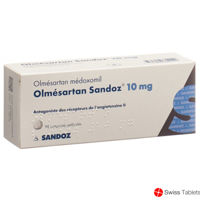 Olmesartan Sandoz Filmtabletten 10mg 98 Stück buy online