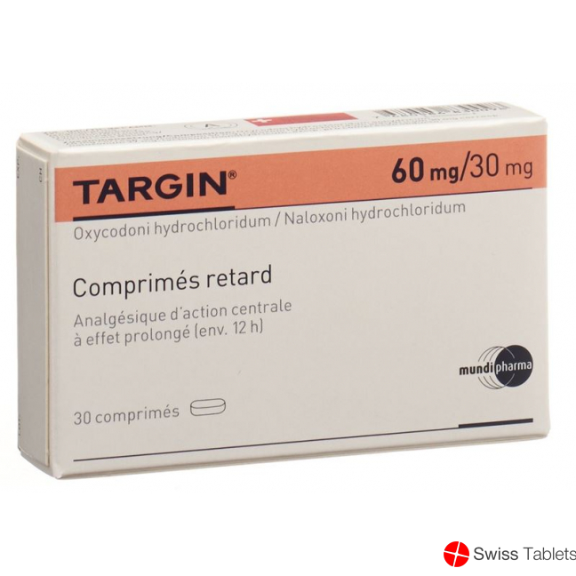 Targin Retard Tabletten 60mg/30mg 30 Stück buy online