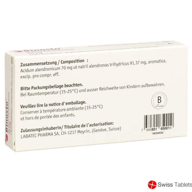 Binosto Brausetabletten 70mg 4 Stück buy online