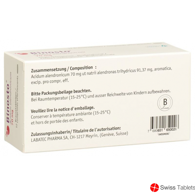 Binosto Brausetabletten 70mg 12 Stück buy online