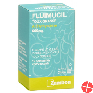Fluimucil Erkältungshust Brausetabletten 600mg 12 Stück Fluimucil Erkältungshust Brausetabletten 600mg 12 Stück