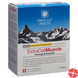 ExtraCellMuscle Supplementary Nutrition Muscles Bag 25 pieces