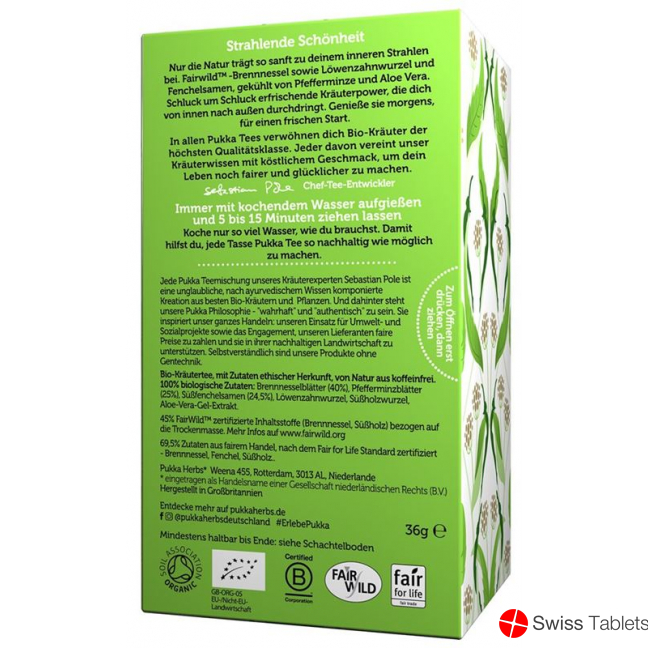 Pukka Klar Tee Bio Beutel 20 Stück buy online Pukka Klar Tee Bio Beutel 20 Stück buy online