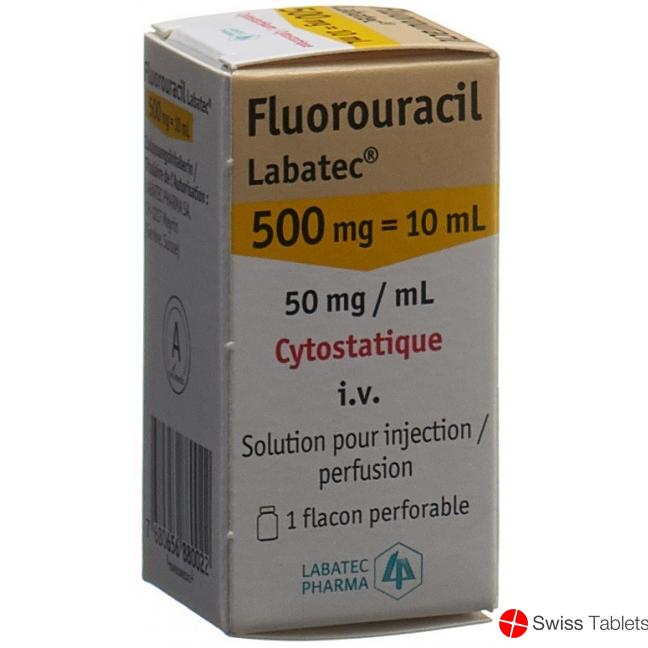 Fluorouracil Labatec 500mg/10ml Durchstechflasche 10ml buy online