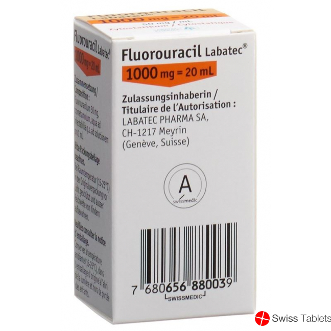 Fluorouracil Labatec 1000mg/20ml Durchstechflasche 20ml buy online