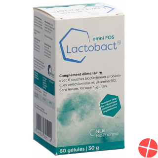 Lactobact Omni Fos Kapseln Dose 60 Stück