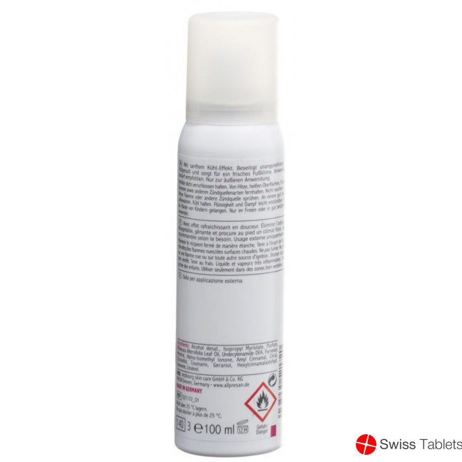 Allpresan Fuss Spezial 5 Deo Schwitzende Füsse 100ml buy online