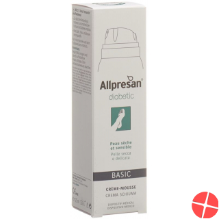 Allpresan Diabetic Schaumcr Basis 5% Urea 125ml