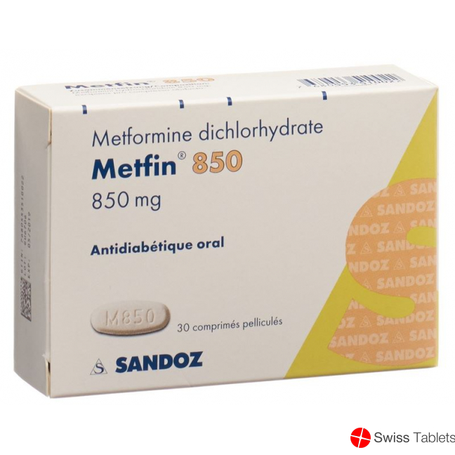 Metfin Filmtabletten 850mg 30 Stück buy online