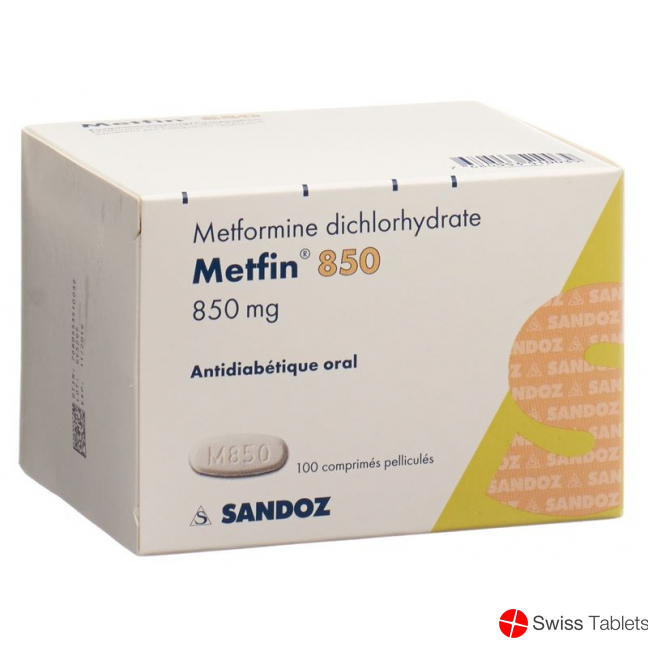 Metfin Filmtabletten 850mg 100 Stück buy online