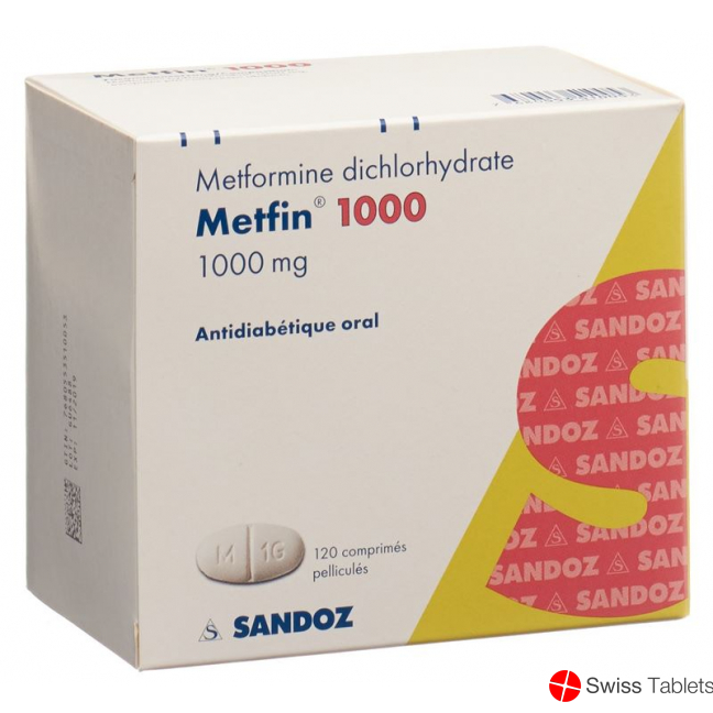 Metfin Filmtabletten 1000mg 120 Stück buy online