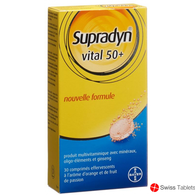 Supradyn Vital 50+ Brausetabletten (neu) 30 Stück buy online