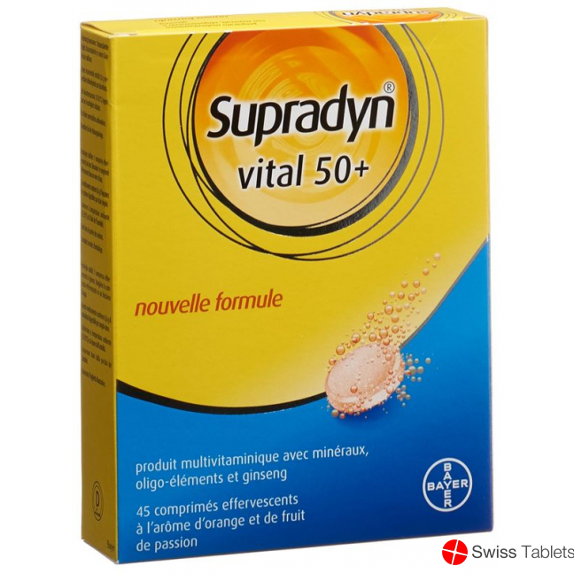 Supradyn Vital 50+ Brausetabletten (neu) 45 Stück buy online