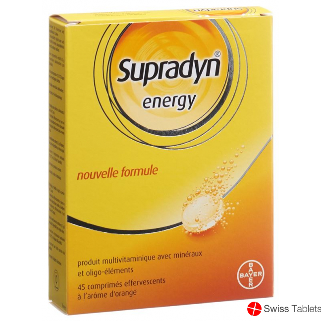 Supradyn Pro Energy-Complex Effervescent tablets 45 pieces buy online
