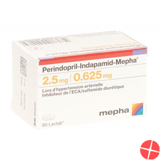 Perindopril Indapamid-Mepha 2.5/0.625 90 Stück