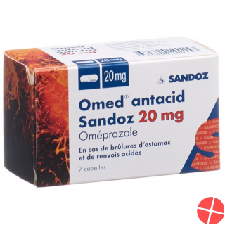 Omed Antacid Sandoz Kapseln 20mg 7 Stück
