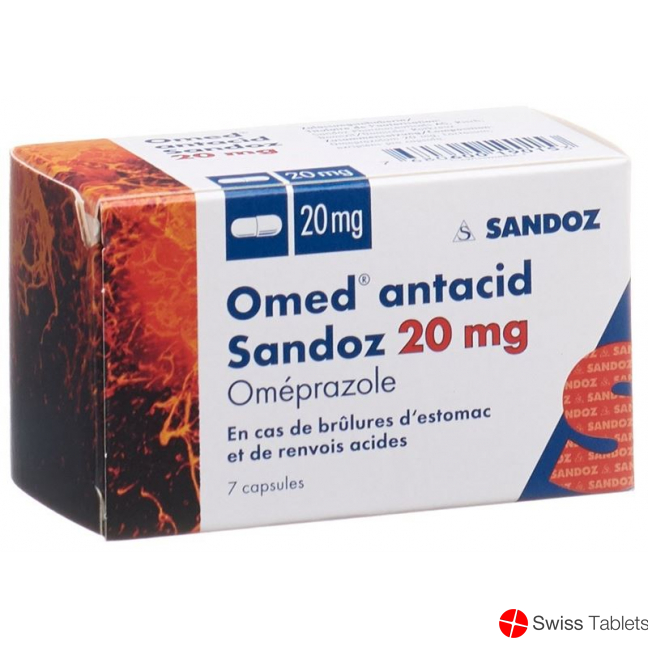 Omed Antacid Sandoz Kapseln 20mg 7 Stück buy online