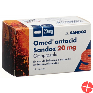 Omed Antacid Sandoz Kapseln 20mg 14 Stück