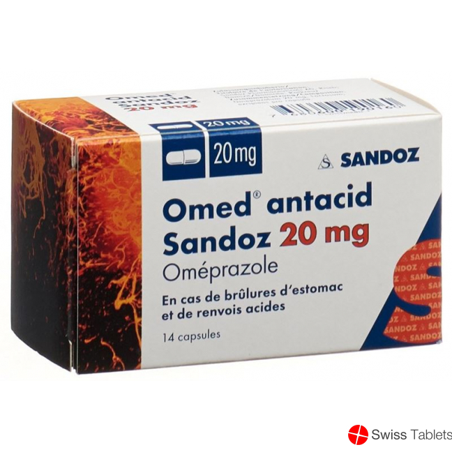 Omed Antacid Sandoz Kapseln 20mg 14 Stück buy online