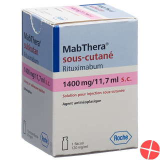 Mabthera Injektion Konzentrat 1400mg/11.7ml S.c. Durchstechflasche