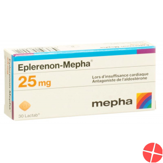 Eplerenon Mepha Lactab 25mg 30 Stück