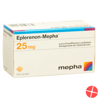 Eplerenon Mepha Lactab 25mg 100 Stück