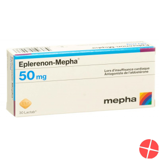 Eplerenon Mepha Lactab 50mg 30 Stück