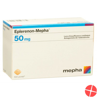 Eplerenon Mepha Lactab 50mg 100 Stück