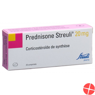 Prednison Streuli Tabletten 20mg 20 Stück