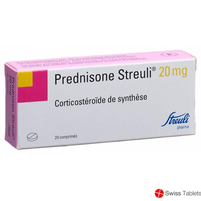 Prednison Streuli Tabletten 20mg 20 Stück buy online