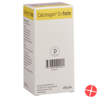 Calcimagon D3 Forte Kautabletten Zitron (neu) 90 Stück