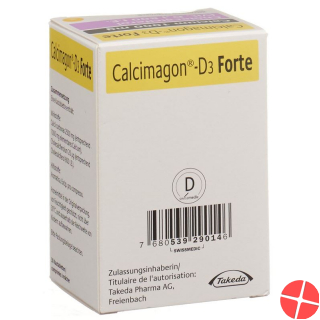 Calcimagon D3 Forte Kautabletten Zitron (neu) 30 Stück
