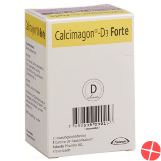 Calcimagon D3 Forte Kautabletten Zitron (neu) 60 Stück