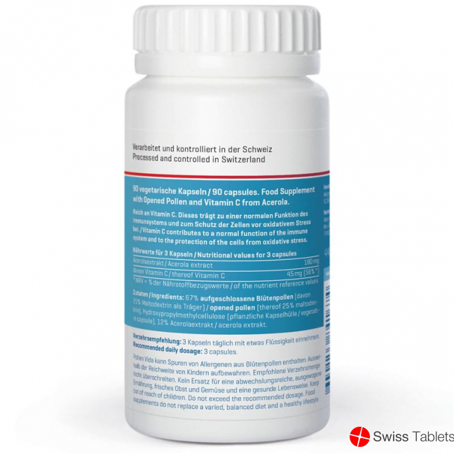 Kingnature Pollen Vida Kapseln 90 Stück buy online