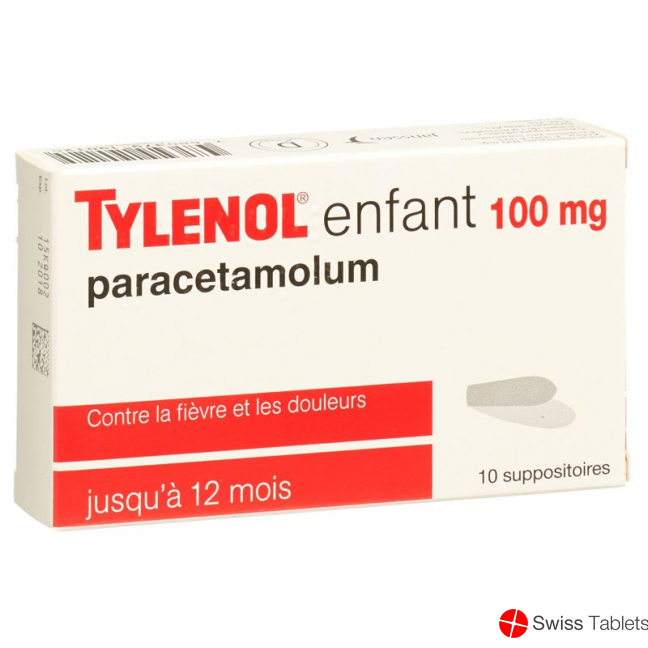 Tylenol 100mg 10 Zäpfchen buy online