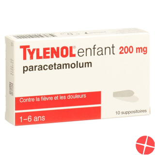 Tylenol 200mg 10 Zäpfchen