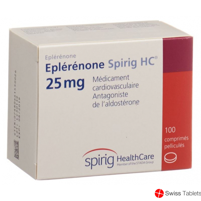 Eplerenon Spirig HC Filmtabletten 25mg 100 Stück buy online