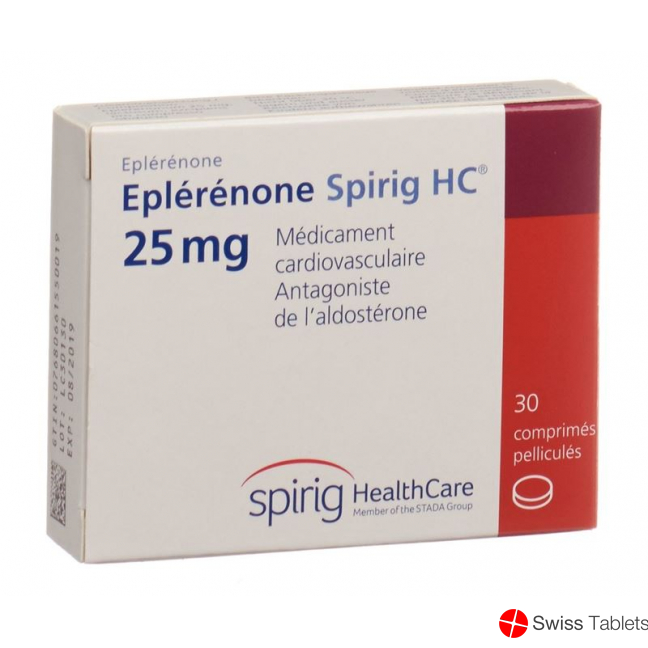 Eplerenon Spirig HC Filmtabletten 25mg 30 Stück buy online