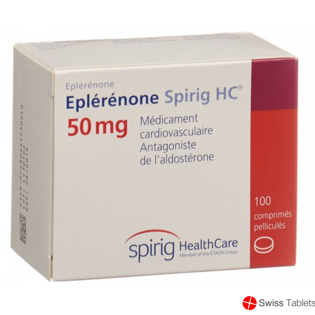 Eplerenon Spirig HC Filmtabletten 50mg 100 Stück buy online