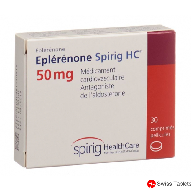 Eplerenon Spirig HC Filmtabletten 50mg 30 Stück buy online