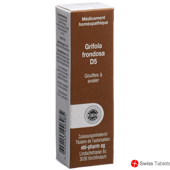 Sanum Grifola Frondosa Tropfen D 5 10ml buy online