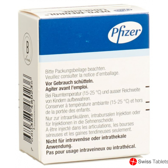 Depo Medrol Lidocaine 80mg/2ml Durchstechflasche 2ml buy online