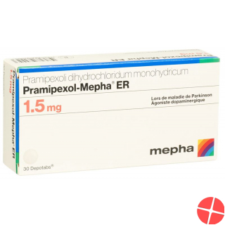 Pramipexol Mepha Er Depotabs 1.5mg 30 Stück