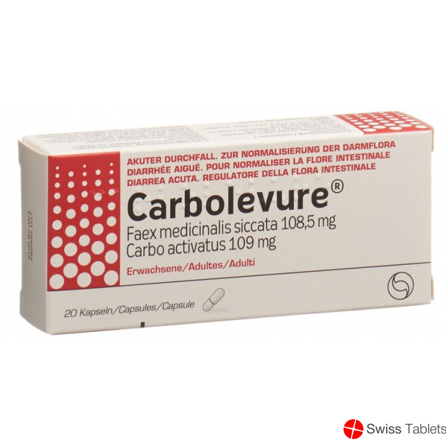 Carbolevure 20 Kapseln buy online