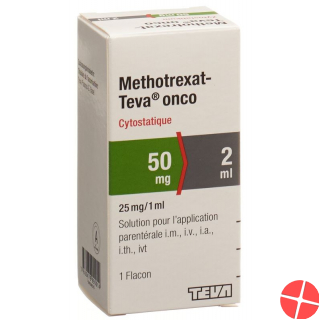 Methotrexat Teva Onco 50mg/2ml Durchstechflasche 2ml