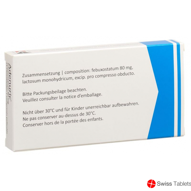 Adenuric Filmtabletten 80mg 14 Stück buy online