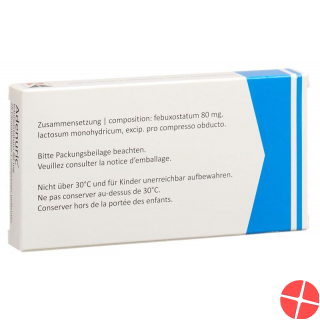 Adenuric Filmtabletten 80mg 28 Stück