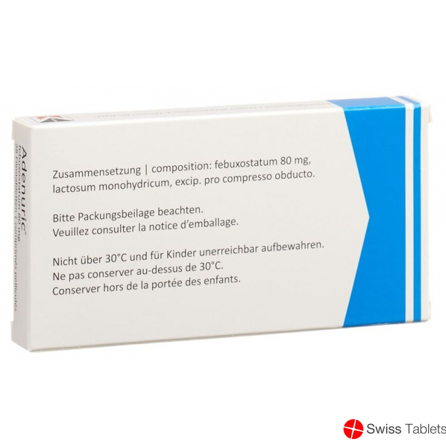 Adenuric Filmtabletten 80mg 28 Stück buy online